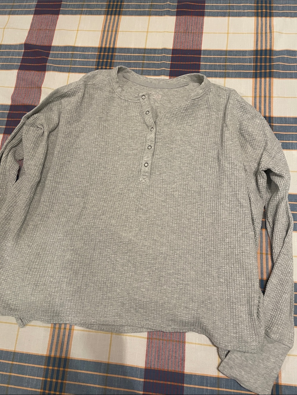 Offline by Aerie waffle knit long sleeve